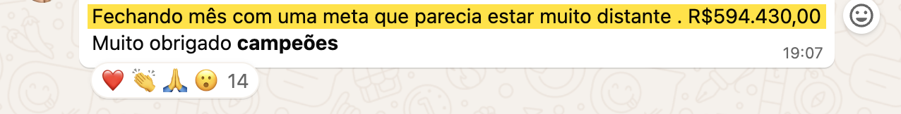 Print de mensagem real de cliente Reconecta