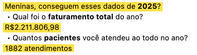 Print de mensagem real de cliente Reconecta
