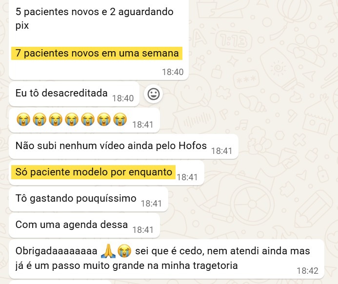Print de mensagem real de cliente Reconecta