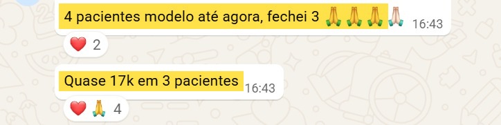 Print de mensagem real de cliente Reconecta