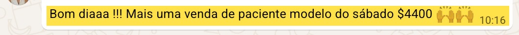 Print de mensagem real de cliente Reconecta