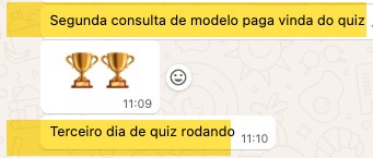 Print de mensagem real de cliente Reconecta
