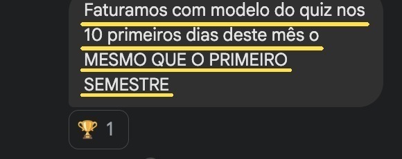 Print de mensagem real de cliente Reconecta