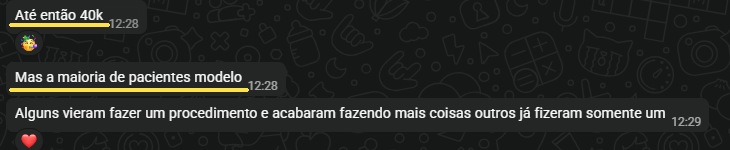 Print de mensagem real de cliente Reconecta
