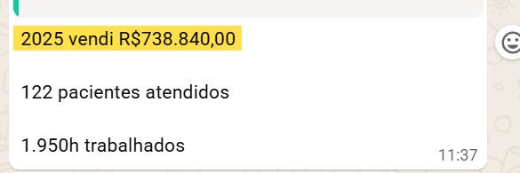 Print de mensagem de mentorada Reconecta